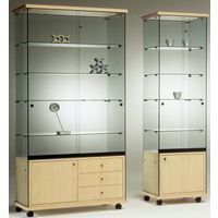 Vitrine Easy E5 - Avec armoire basse et éclairage LED