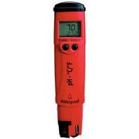 Waterdichte pH-meter met temperatuurcompensatie en -weergave pHep 4