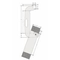 A = ouverture min./max. du becC = hauteur intérieureG = hauteur utile anneauK = largeur utile anneau