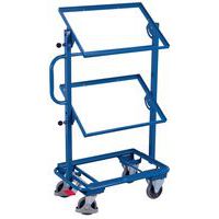 Chariot pour bacs norme Europe - 610 x 410 mm - Capacité 200 Kg