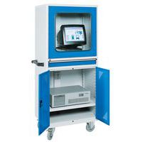 Armoire informatique mobile - Pour ordinateur de bureau