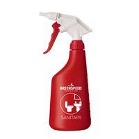 Lege spuitfles 650 ml voor sanitair - Rood