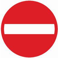 Panneau de signalisation - C2 - Entrée de véhicules interdite