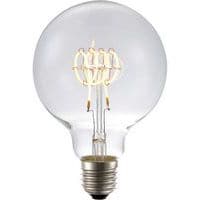 Decoratieve en gekleurde ledlamp filament E27 FleX TR G95 tot G125 - SPL