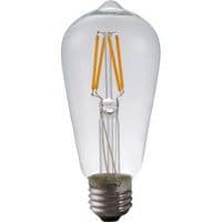 Ampoule filament LED E27 ST58 à ST64 Rustika 4 à 10W - SPL