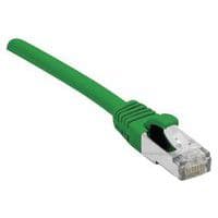 Cordon RJ45 câble catégorie 7 S/FTP LSOH vert - 1 m Dexlan