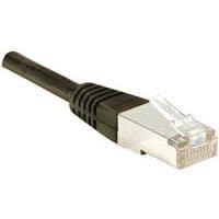 Netwerkkabel RJ45 CAT 5e F/UTP zwart 0.5 m