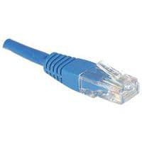 Cordon RJ45 catégorie 5e U/UTP bleu - 20 m