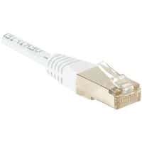 Cordon RJ45 catégorie 6 F/UTP blanc - 1 m