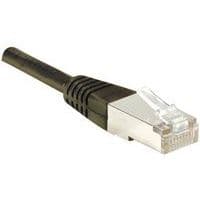 Cordon RJ45 catégorie 6 F/UTP noir - 5 m