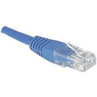 Netwerkkabel RJ45 CAT 6 U/UTP blauw 10 m