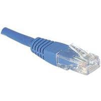 Cordon RJ45 catégorie 6 U/UTP bleu - 3 m