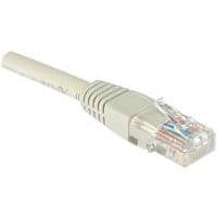 Cordon RJ45 catégorie 6 U/UTP gris - 1 m