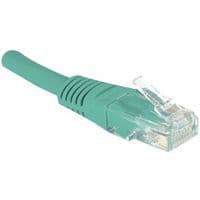 Cordon RJ45 catégorie 6 U/UTP vert - 15 m