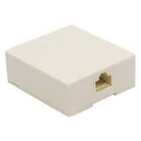 Wanddoos 1 poort RJ45 kabelverbinding