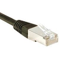 Cordon RJ45 catégorie 5e F/UTP noir - 1,5 m