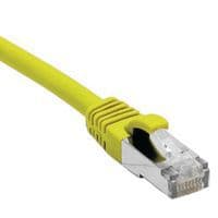 Netwerkkabel RJ45 CAT 5E F/UTP SNG geel 0.3 m