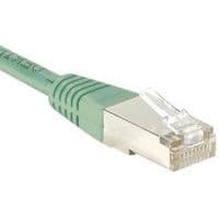 Cordon RJ45 catégorie 5e F/UTP vert - 0,7 m