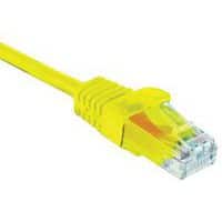 Cordon RJ45 catégorie 5e U/UTP snagless jaune - 10 m