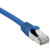 Cordon RJ45 catégorie 6 F/UTP LSOH snagless bleu - 20 m