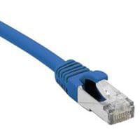 Cordon RJ45 catégorie 6 F/UTP LSOH snagless bleu - 3 m