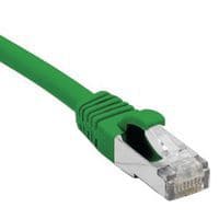 Cordon RJ45 catégorie 6 F/UTP LSOH snagless vert - 10 m