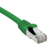 Cordon RJ45 catégorie 6 F/UTP LSOH snagless vert - 15 m