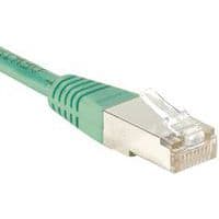 Netwerkkabel RJ45 CAT 6 F/UTP groen 0.15 m