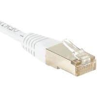 Cordon RJ45 catégorie 6 S/FTP blanc - 1 m