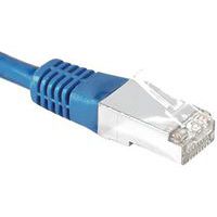 Cordon RJ45 catégorie 6 S/FTP bleu - 0,5 m