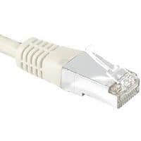 Cordon RJ45 catégorie 6 S/FTP gris - 20 m