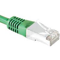 Cordon RJ45 catégorie 6 S/FTP vert - 0,7 m