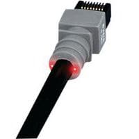 Cordon RJ45 catégorie 6 U/FTP LSOH noir - 0,6 m