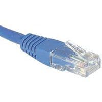 Netwerkkabel RJ45 CAT 6 U/UTP blauw 7 M