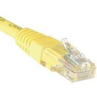 Netwerkkabel RJ45 CAT 6 U/UTP geel 25 M