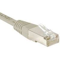 Cordon RJ45 Budget catégorie 6 F/UTP gris - 1 m