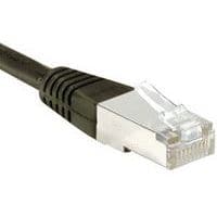 Netwerkkabel budget RJ45 CAT 6 F/UTP zwart 2 m