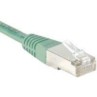 Cordon RJ45 Budget catégorie 6 F/UTP vert - 10 m