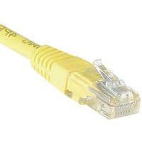 Cordon RJ45 Budget catégorie 6 U/UTP jaune - 2 m