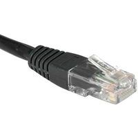 Cordon RJ45 catégorie 6 U/UTP noir - 7 m