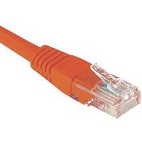 Cordon RJ45 catégorie 6 U/UTP rouge - 25 m