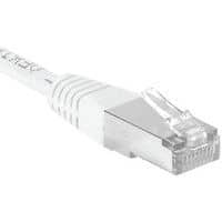 Cordon RJ45 catégorie 6A F/UTP blanc - 2 m