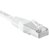 Cordon RJ45 catégorie 6A F/UTP blanc - 25 m