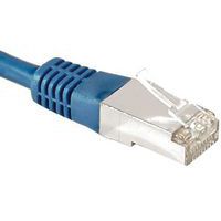 Netwerkkabel DEXLAN RJ45 CAT 6A F/UTP blauw 0.5 M