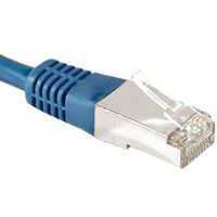 Cordon RJ45 catégorie 6A F/UTP bleu - 1,5 m