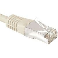 Cordon RJ45 catégorie 6A F/UTP gris - 5 m