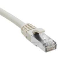 Cordon RJ45 catégorie 6A F/UTP LSOH snagless gris - 0,15 m