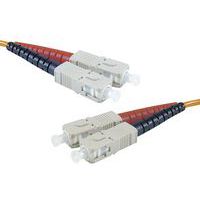 Draadbrug optisch Duplex 2 mm OM1 SC-UPC/SC-UPC oranje 2 m