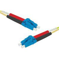 Draadbrug Duplex 2 mm OS2 LC-UPC/LC UPC geel 1 m