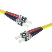 Draadbrug Duplex 2 mm OS2 ST-UPC/ST UPC geel 1 m